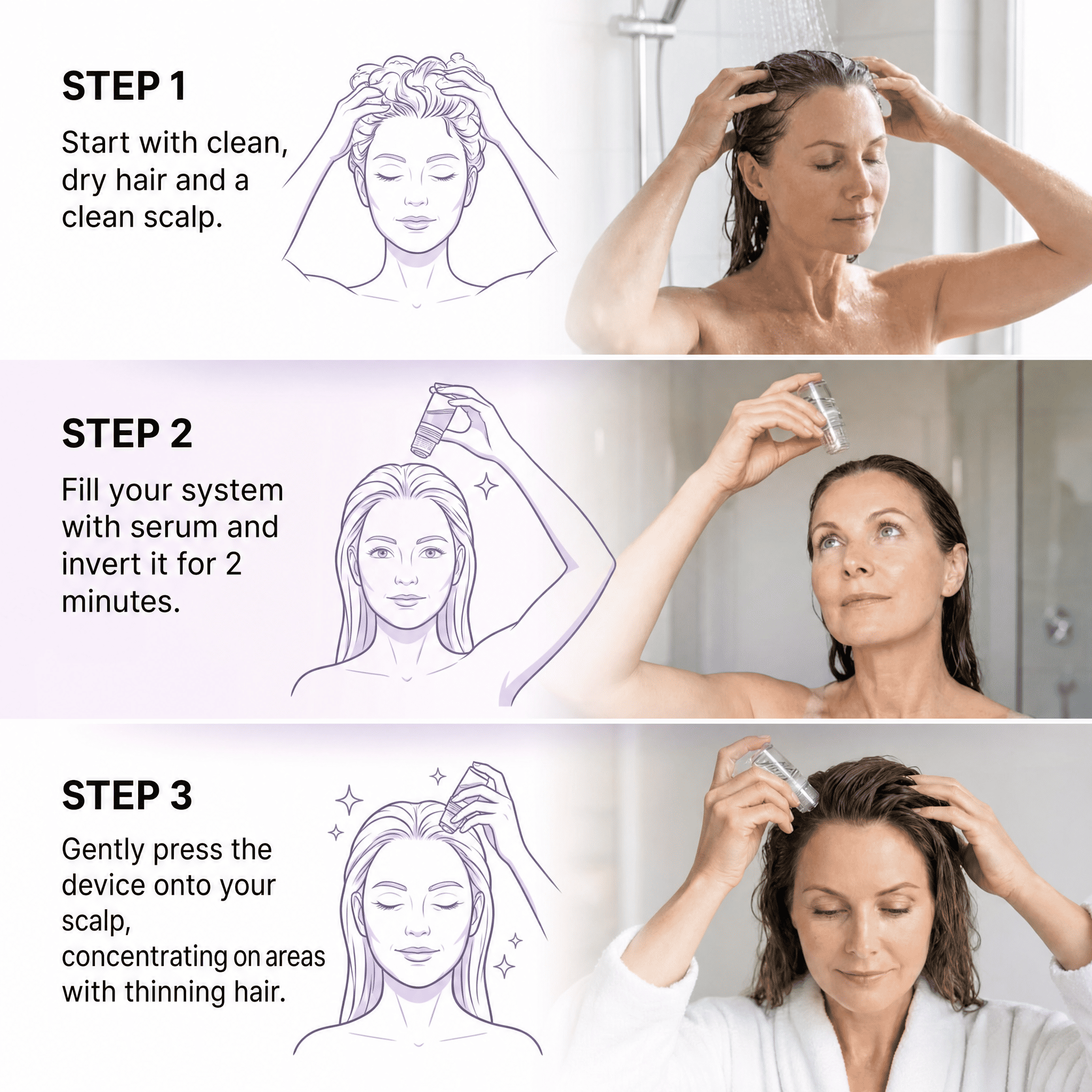 The Hair Regrowth System Set