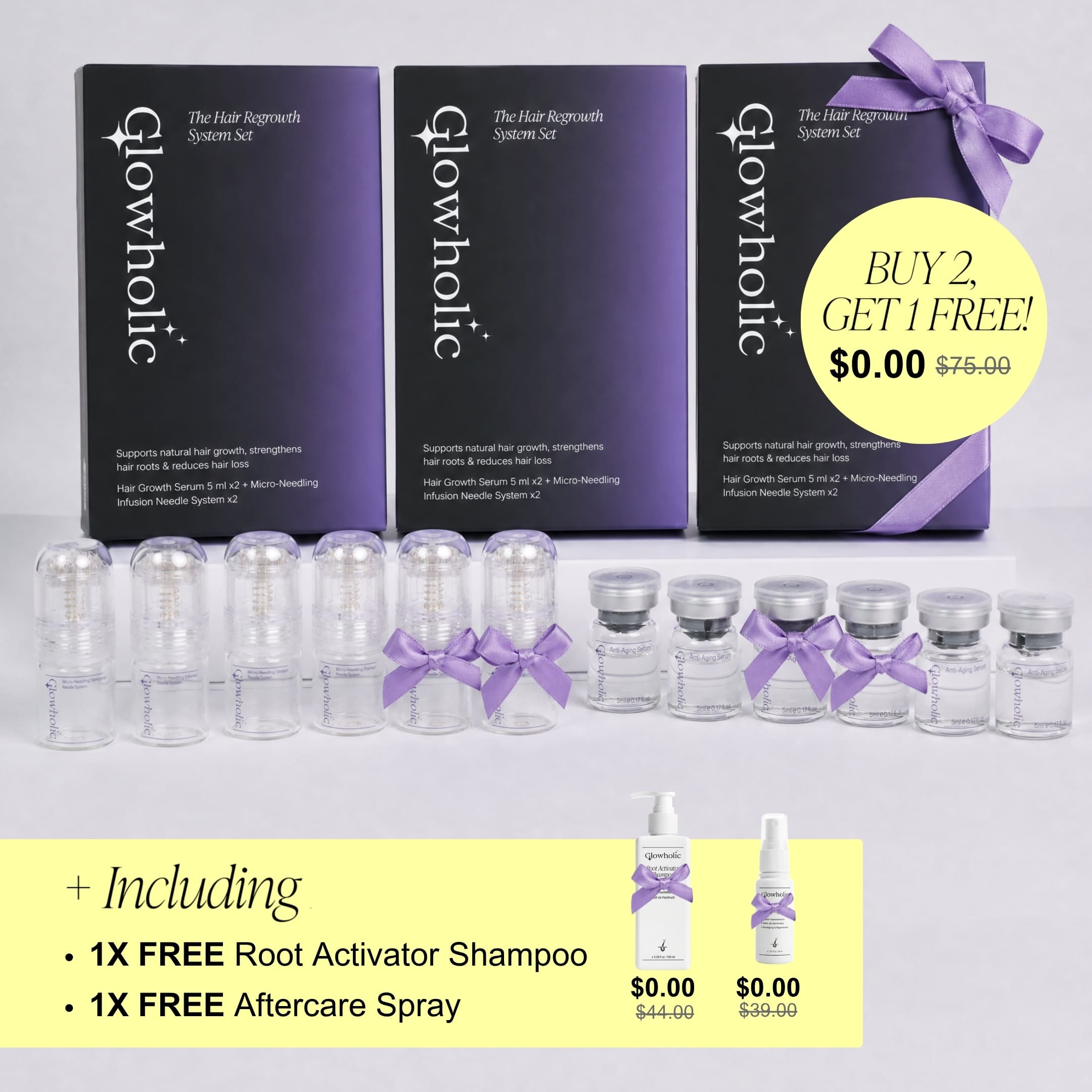 The Hair Regrowth System Set